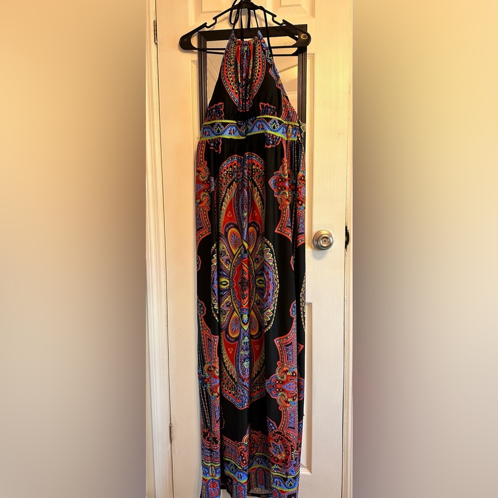 Bright and Festive Maxi dress!!!